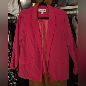 Hot pink blazer